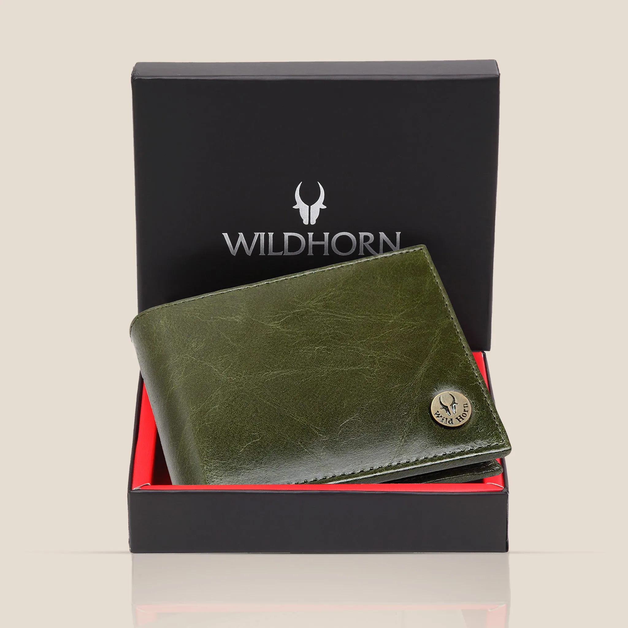 ORLANDO RFID Protected Leather Wallet for Men