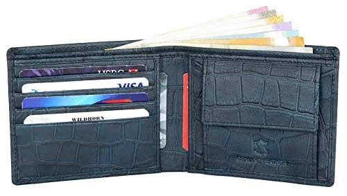 ORLANDO RFID Protected Leather Wallet for Men