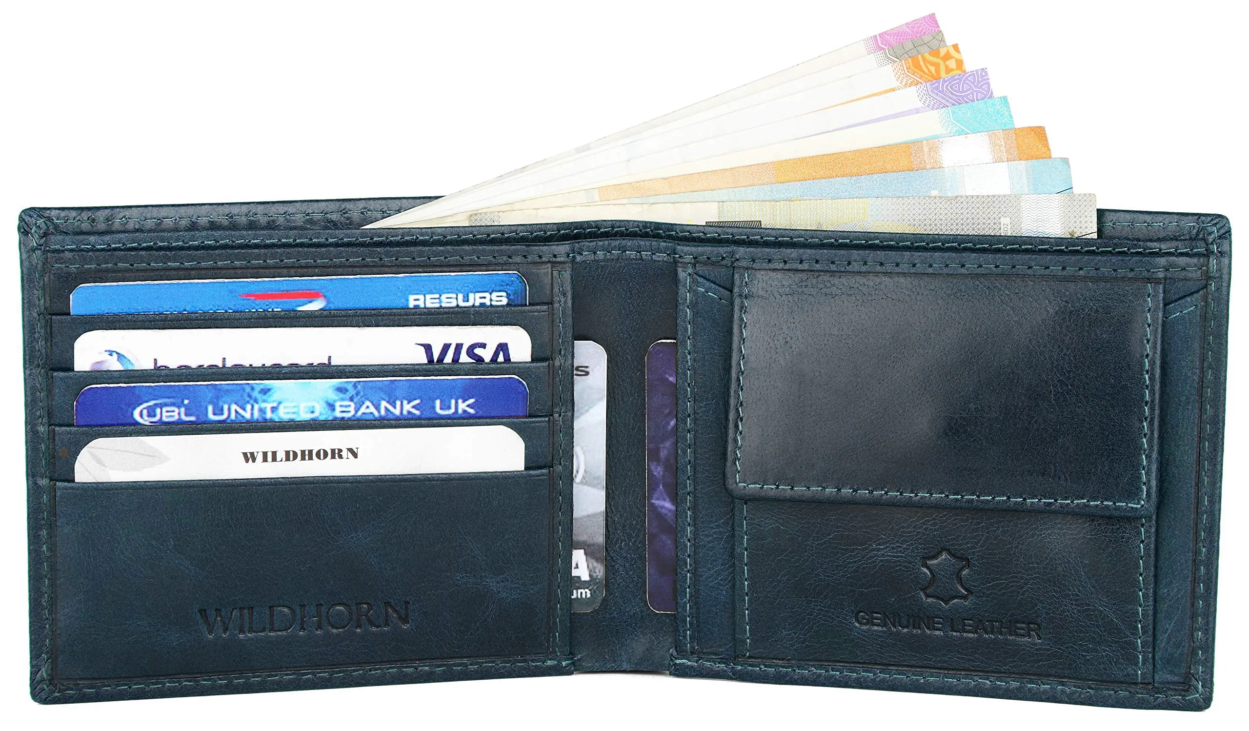 ORLANDO RFID Protected Leather Wallet for Men