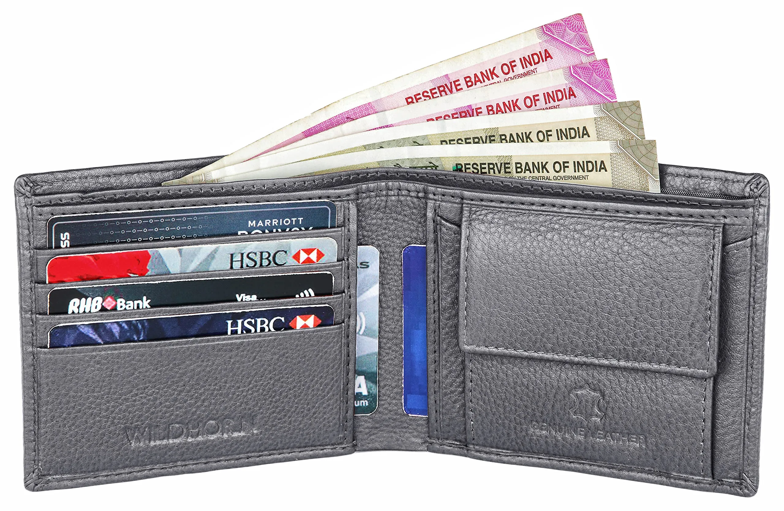 ORLANDO RFID Protected Leather Wallet for Men