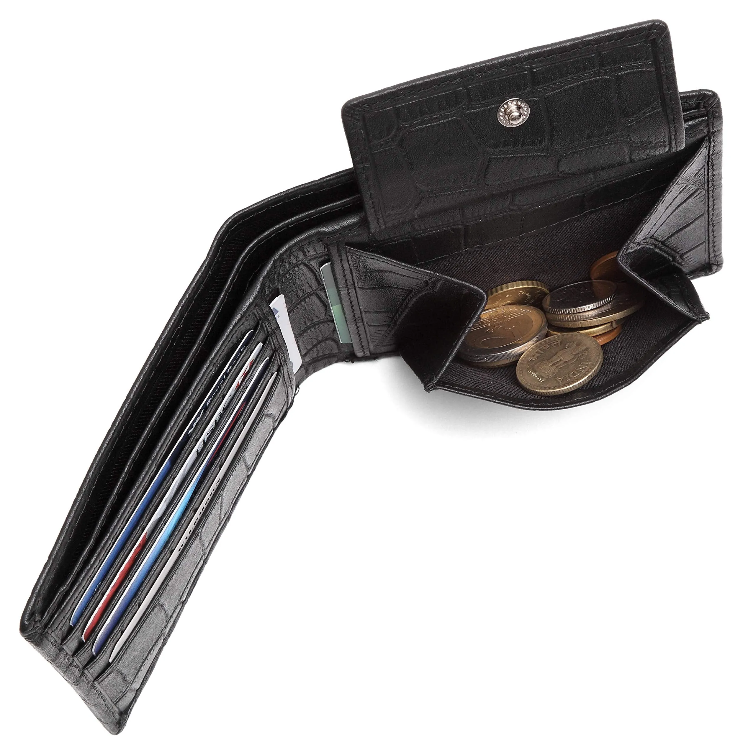 ORLANDO RFID Protected Leather Wallet for Men