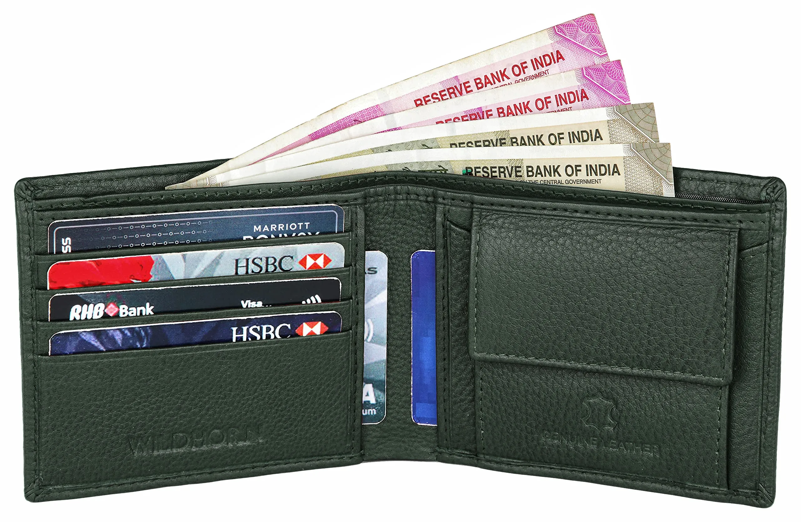 ORLANDO RFID Protected Leather Wallet for Men