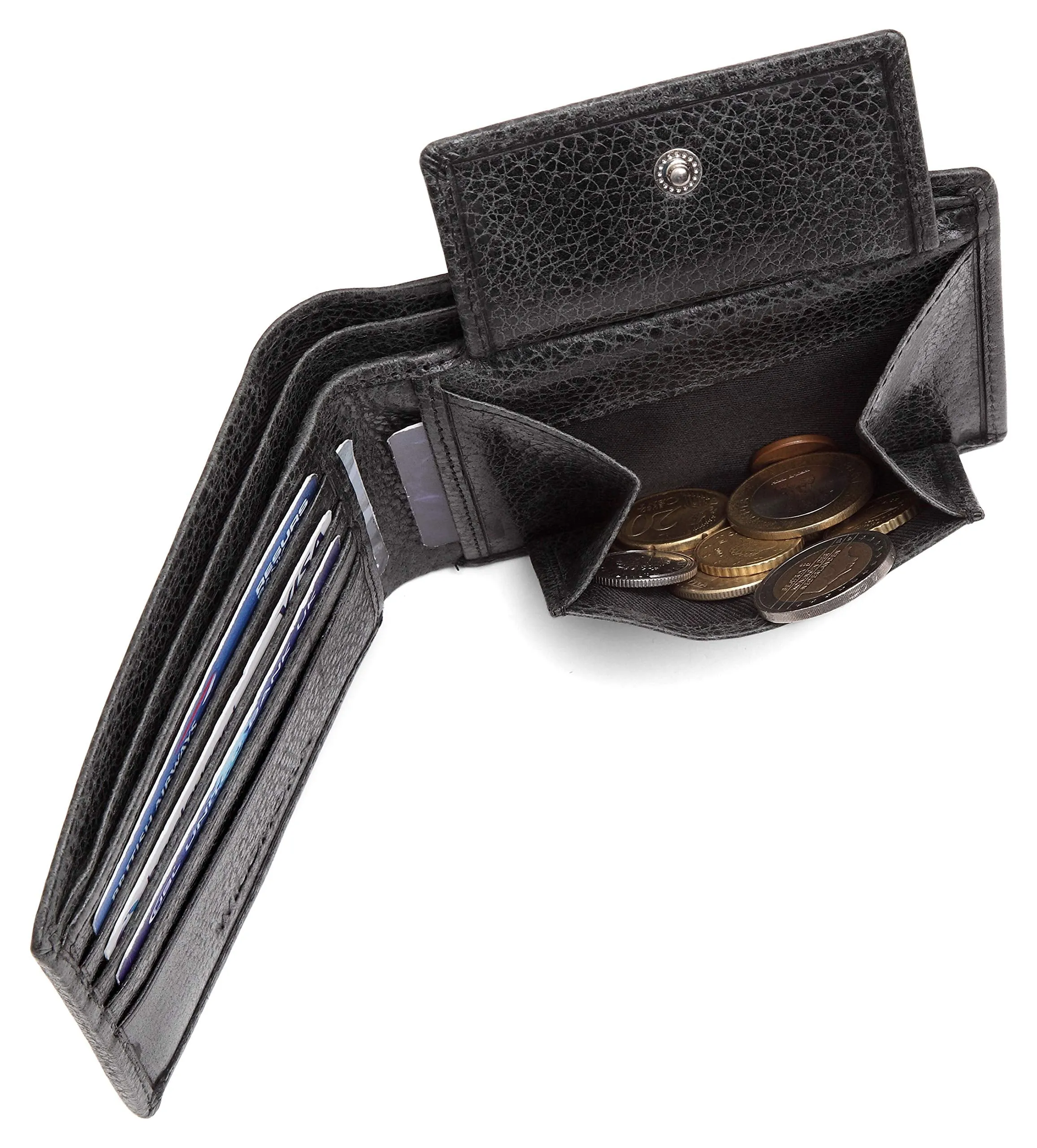 ORLANDO RFID Protected Leather Wallet for Men