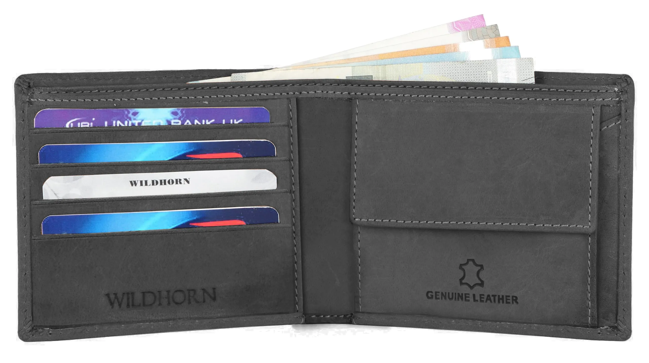 ORLANDO RFID Protected Leather Wallet for Men