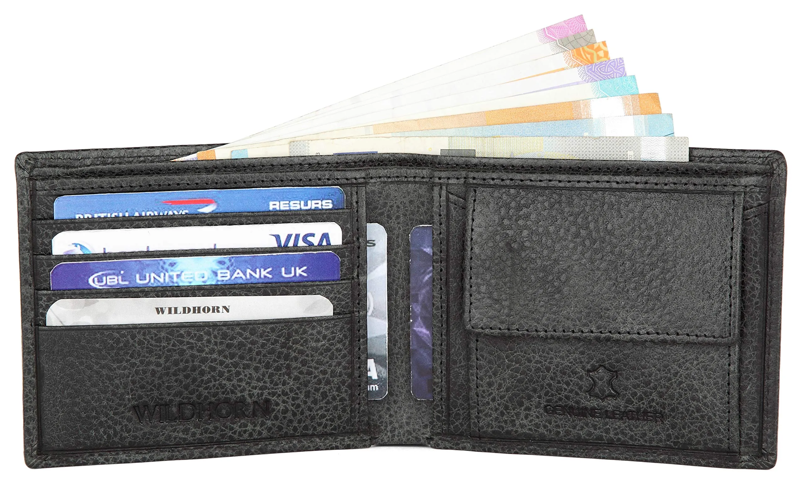 ORLANDO RFID Protected Leather Wallet for Men