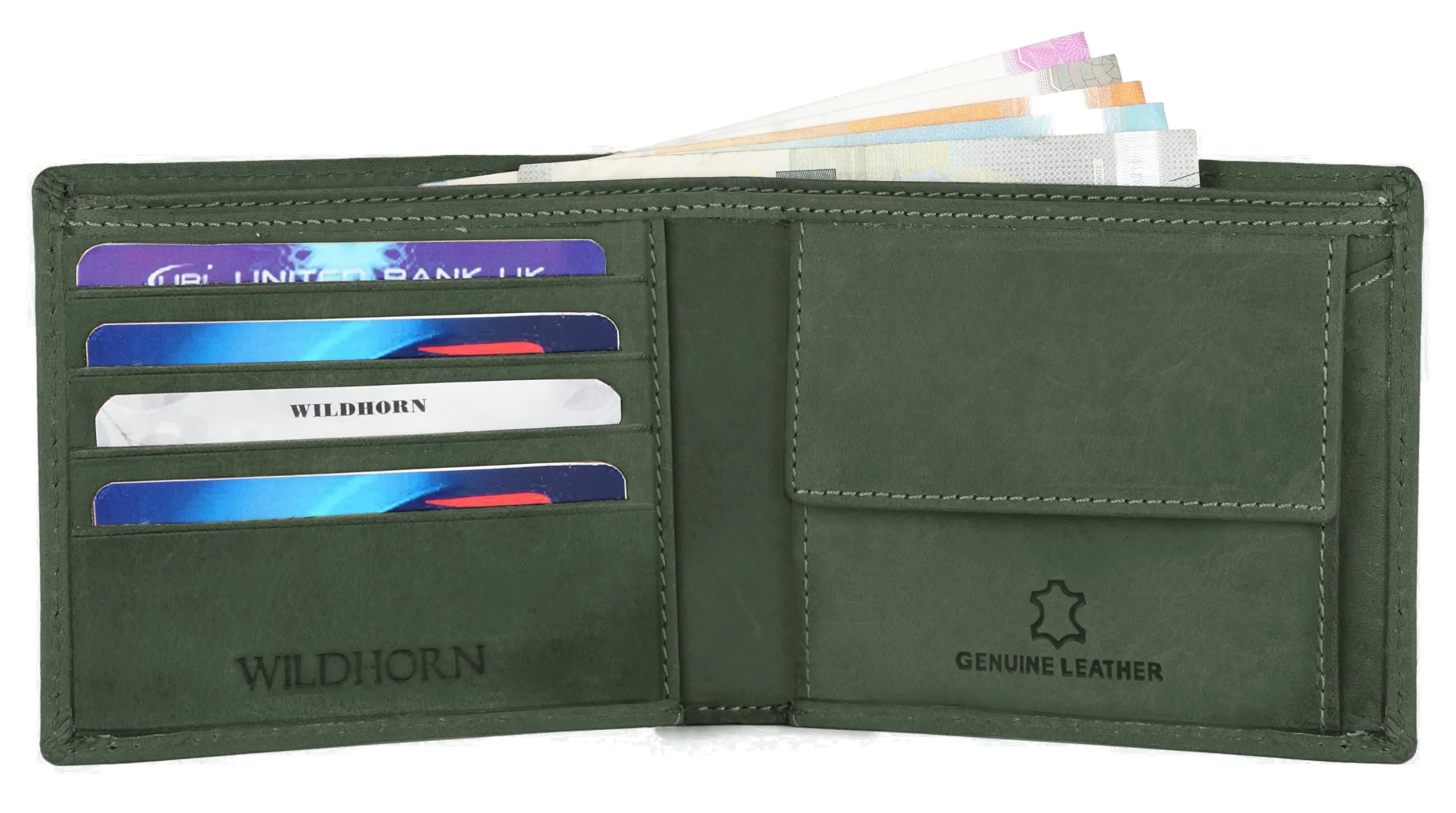 ORLANDO RFID Protected Leather Wallet for Men