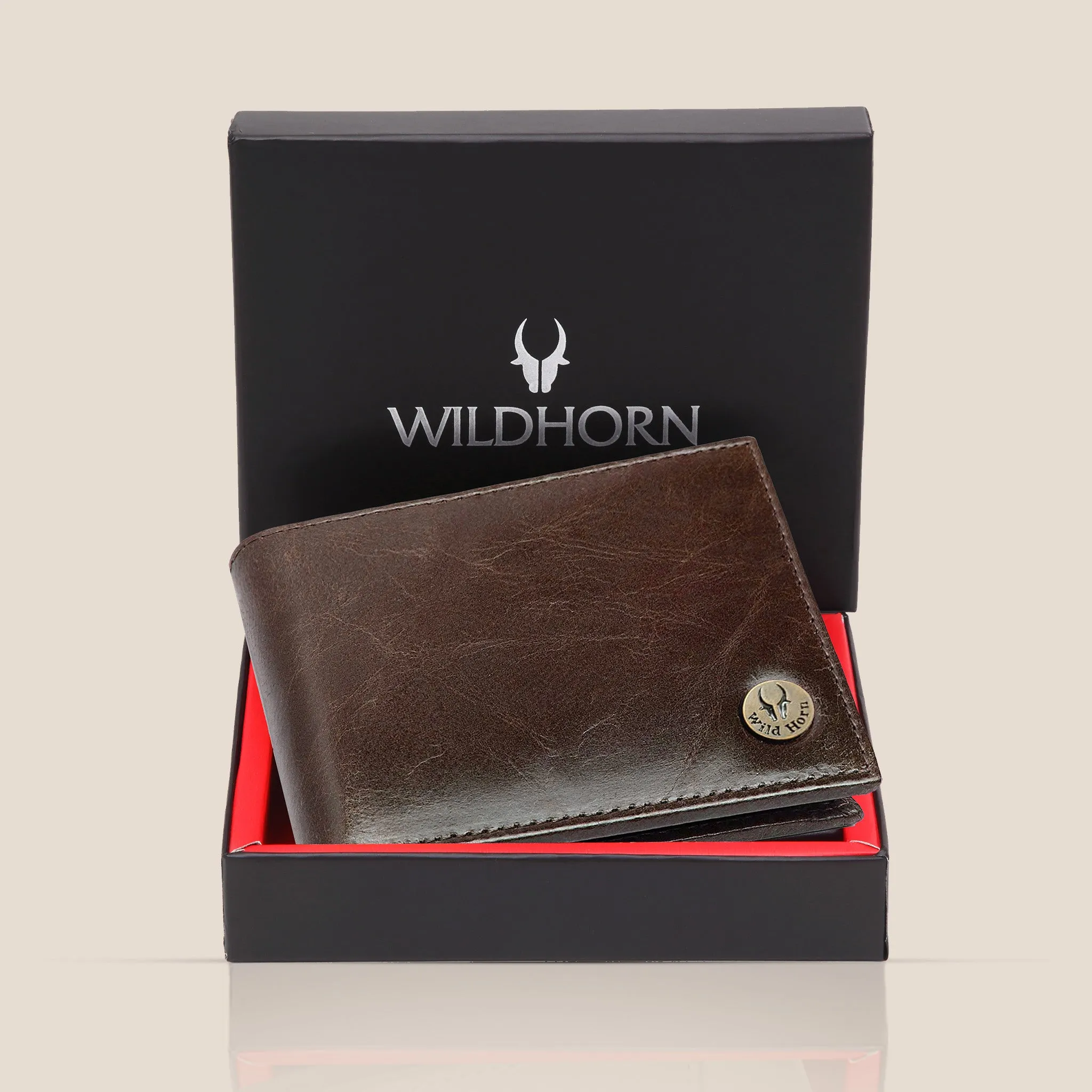 ORLANDO RFID Protected Leather Wallet for Men