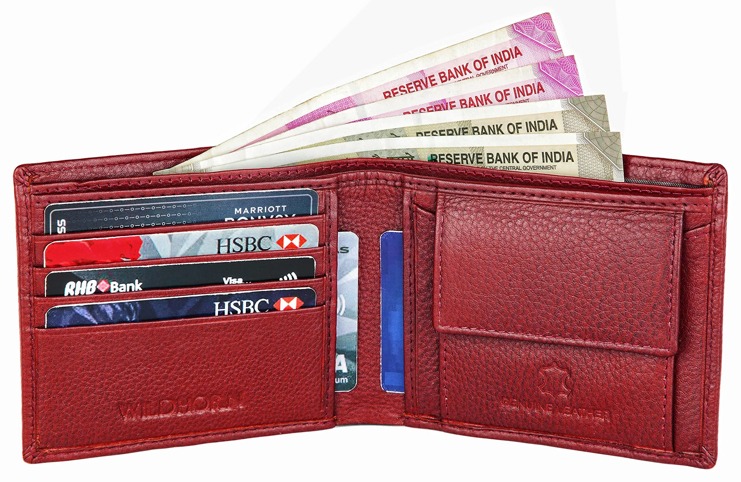 ORLANDO RFID Protected Leather Wallet for Men