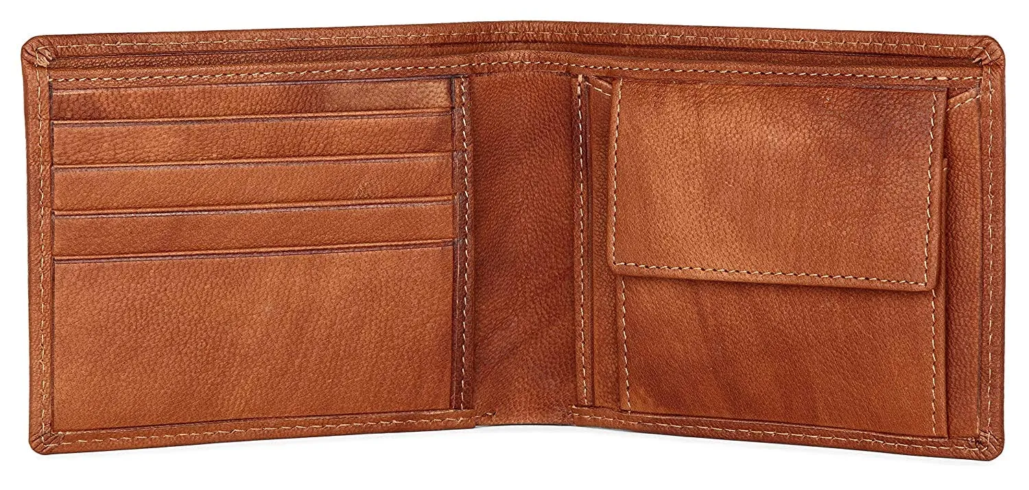 ORLANDO RFID Protected Leather Wallet for Men