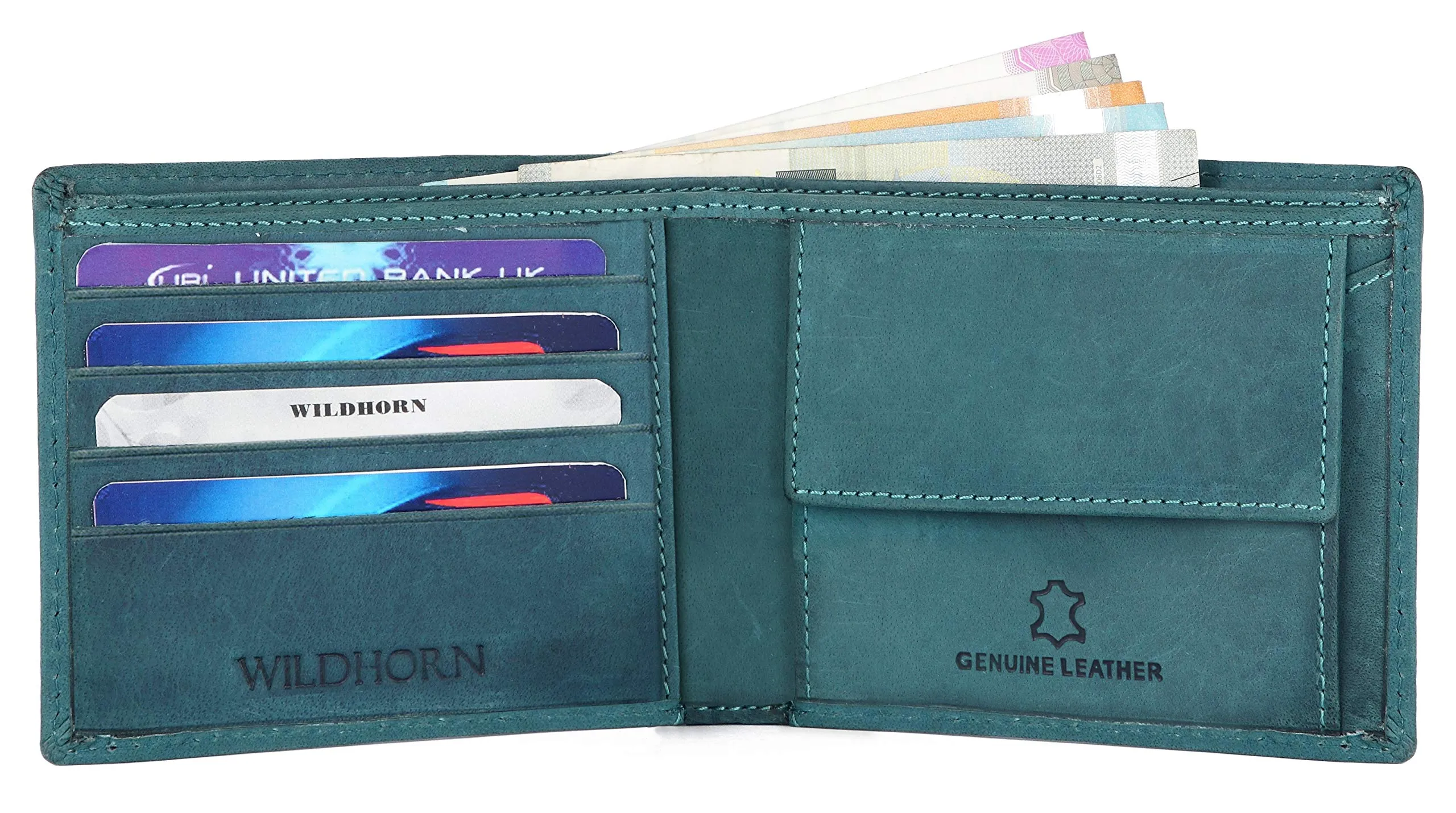 ORLANDO RFID Protected Leather Wallet for Men