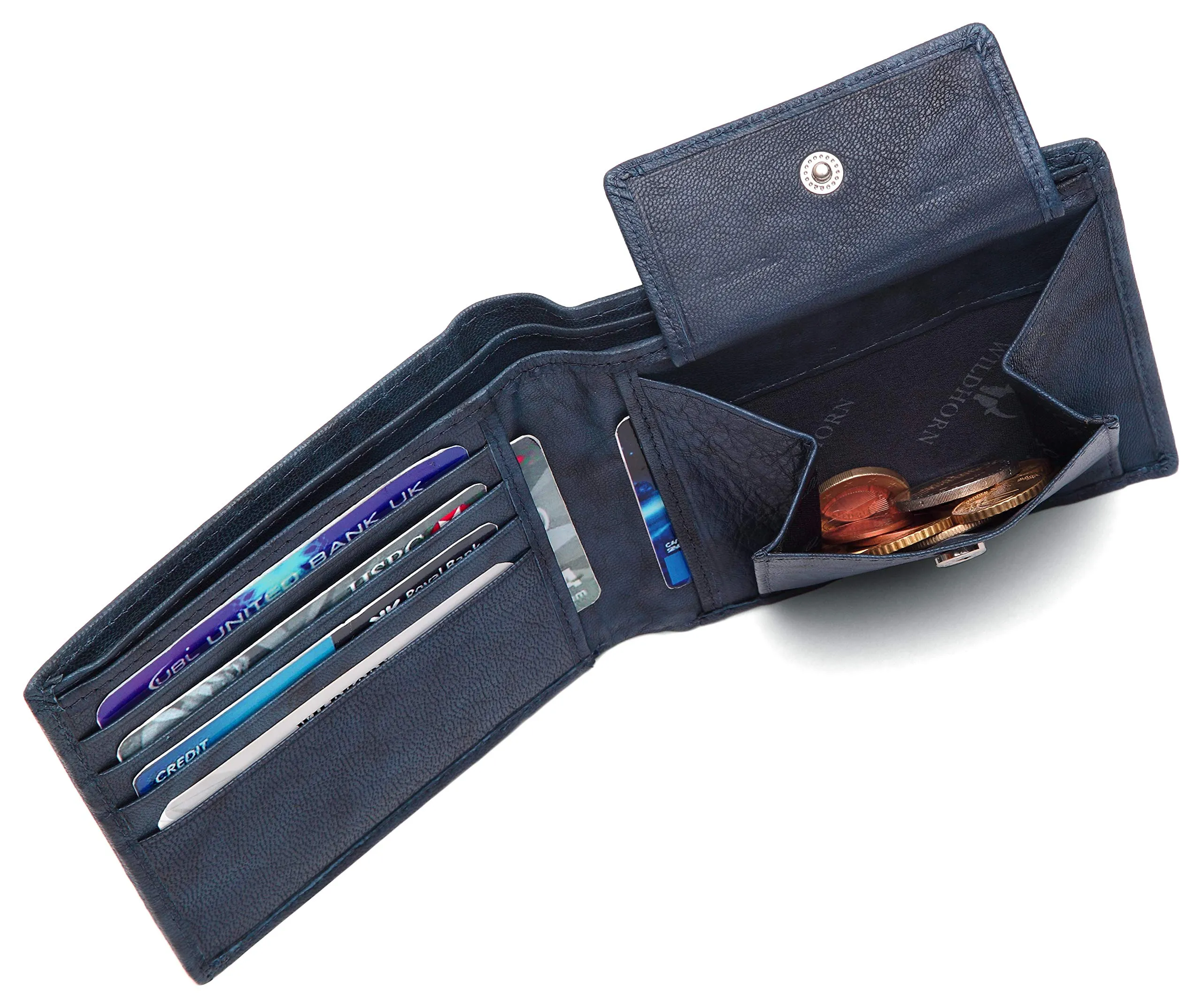 ORLANDO RFID Protected Leather Wallet for Men