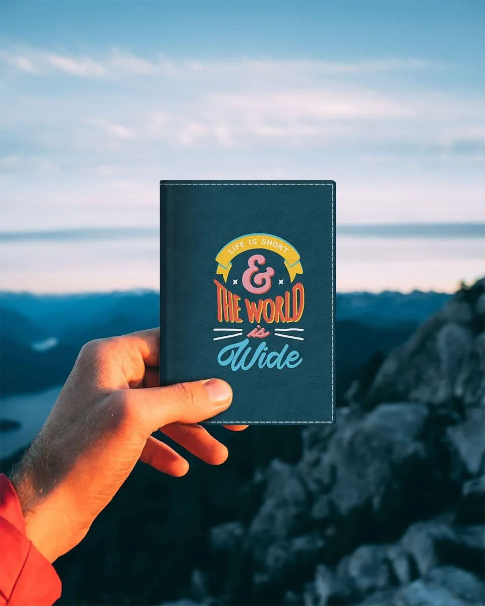 Passport Cover - The World is Wide