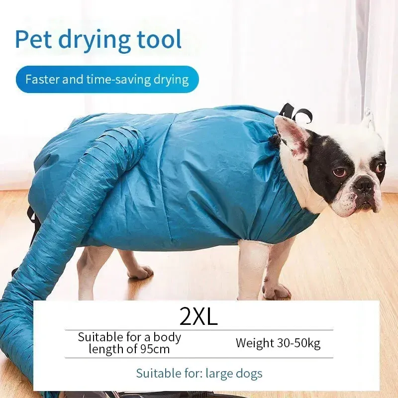 PoochDry Frenchie Drying Bag Quick and Easy Pet Drying