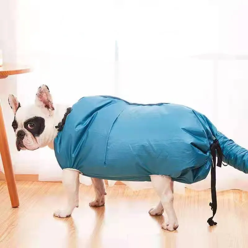 PoochDry Frenchie Drying Bag Quick and Easy Pet Drying