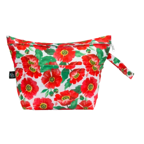 Quick-Trip (medium) Wet/Dry Bag - Poppies