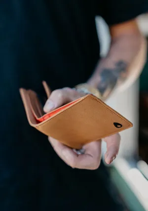"Cape" Vegan Leather Nixon Wallet | 3 colors