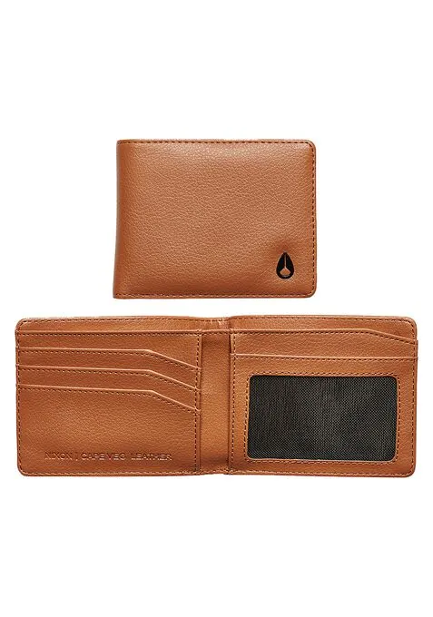 "Cape" Vegan Leather Nixon Wallet | 3 colors