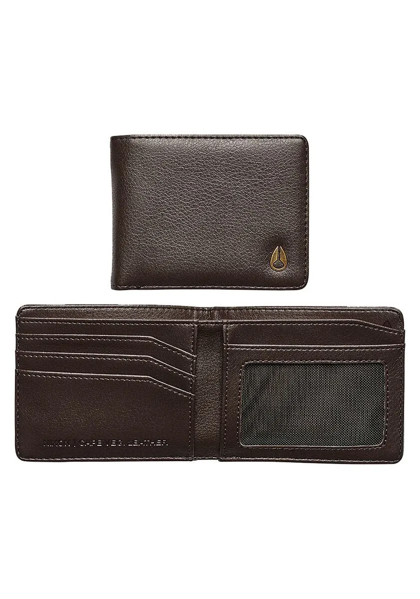 "Cape" Vegan Leather Nixon Wallet | 3 colors