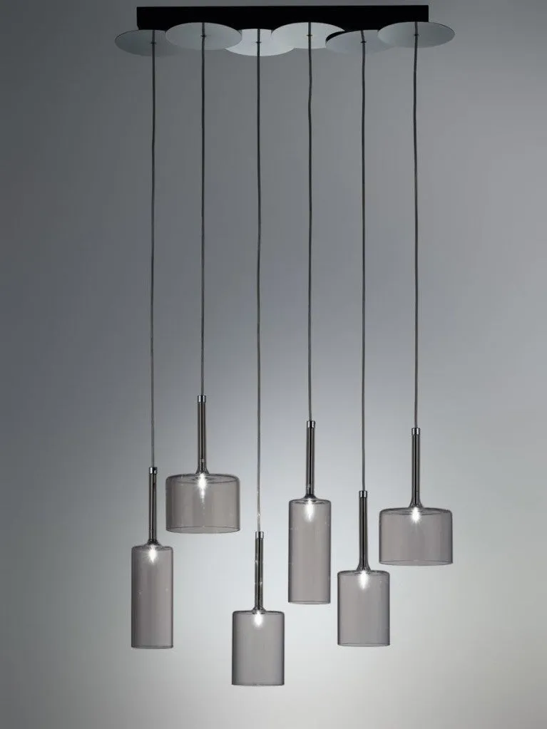 Red, Grey, Crystal And Bronze Spillray Sp10 From Axo Light