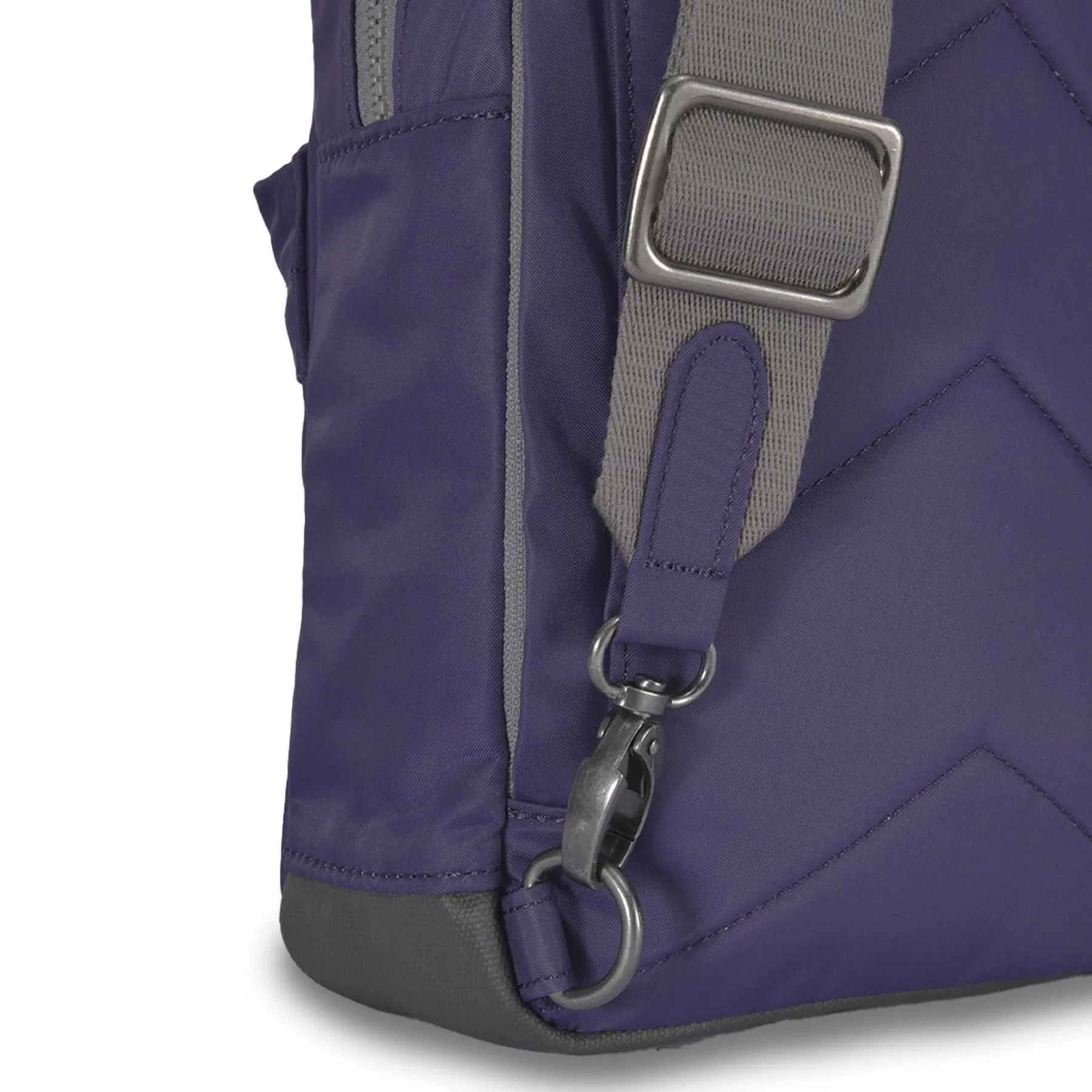 ROKA Willesden B Large Recycled Nylon Bag - Mulberry