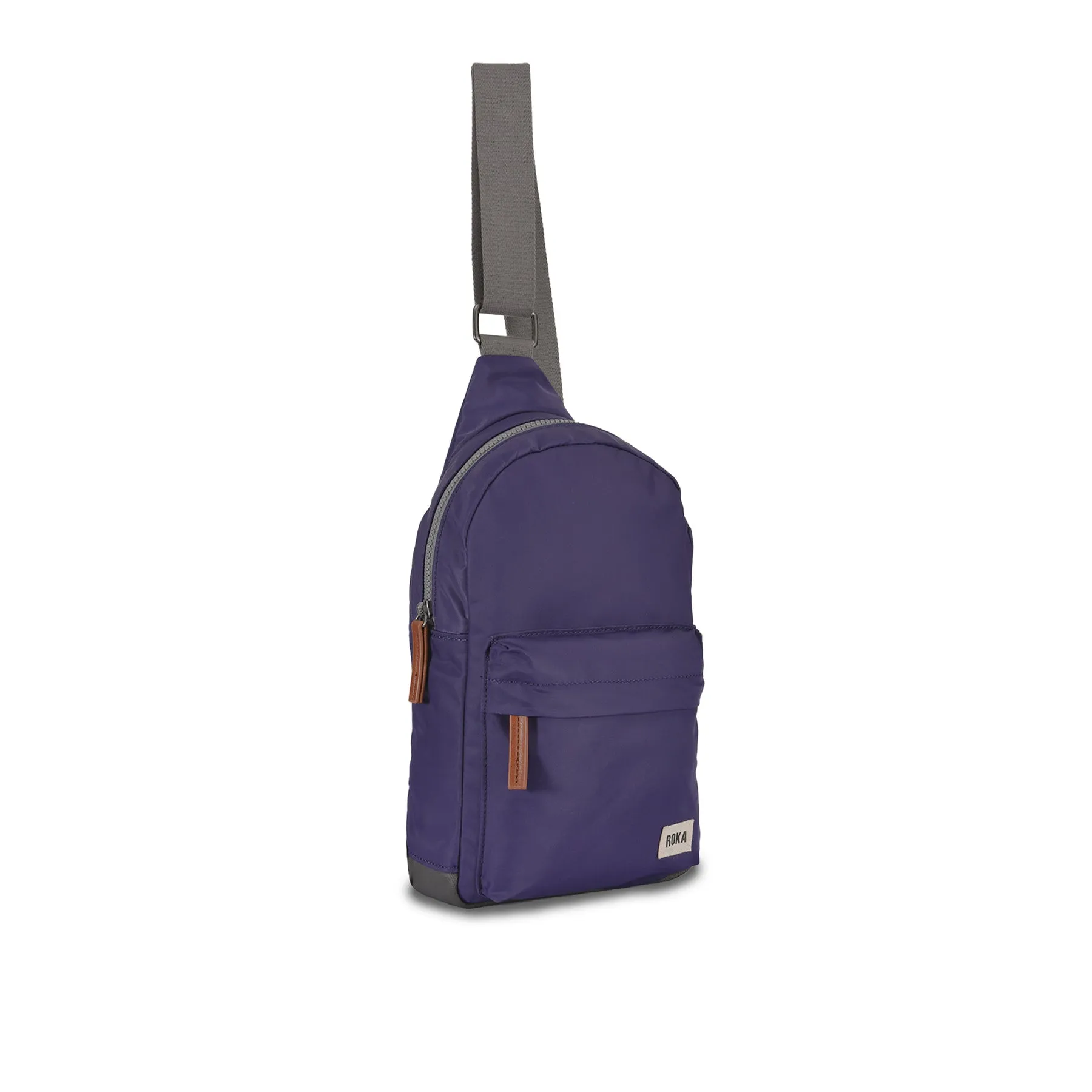 ROKA Willesden B Large Recycled Nylon Bag - Mulberry