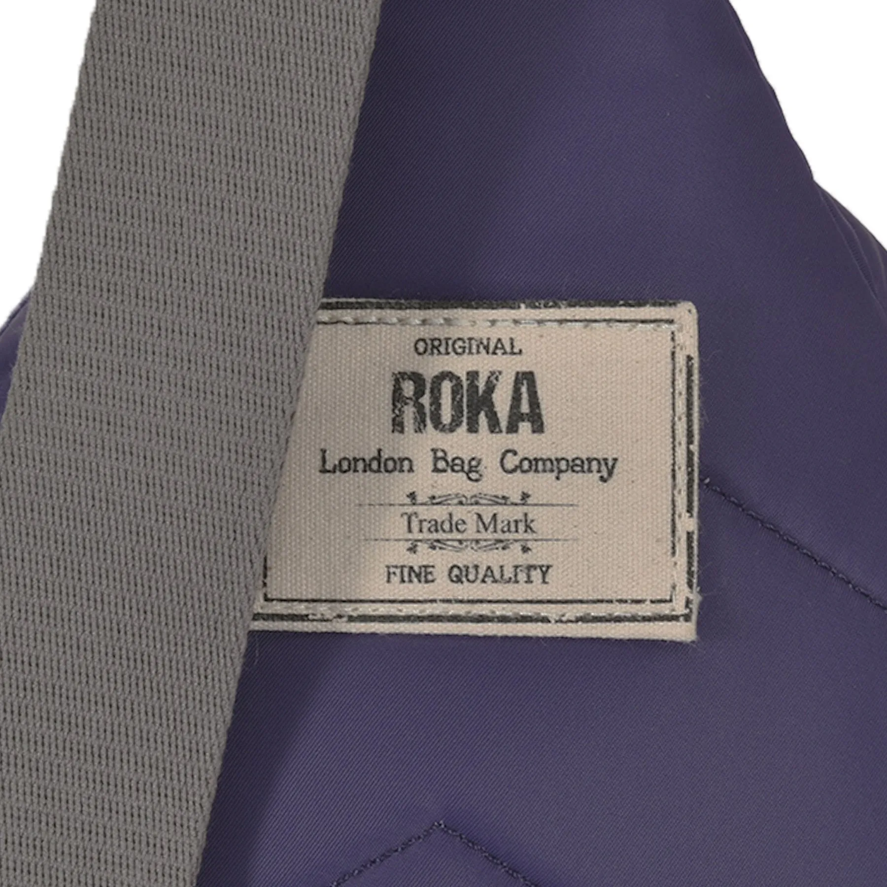 ROKA Willesden B Large Recycled Nylon Bag - Mulberry
