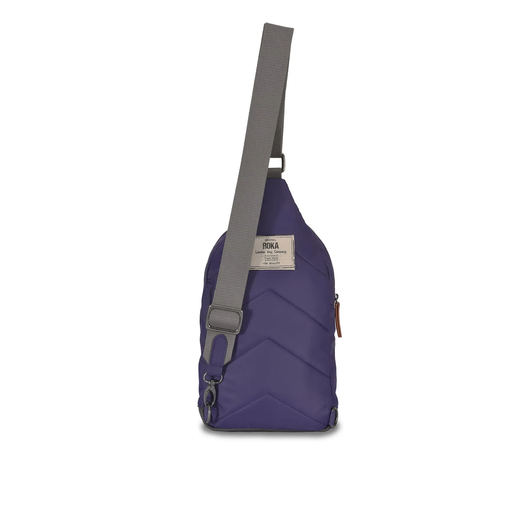 ROKA Willesden B Large Recycled Nylon Bag - Mulberry