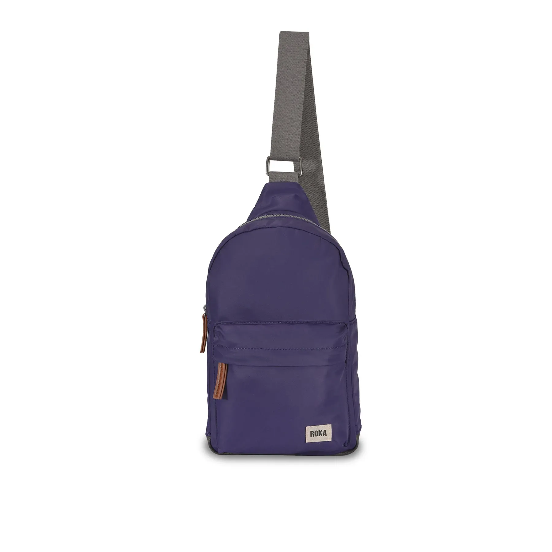 ROKA Willesden B Large Recycled Nylon Bag - Mulberry