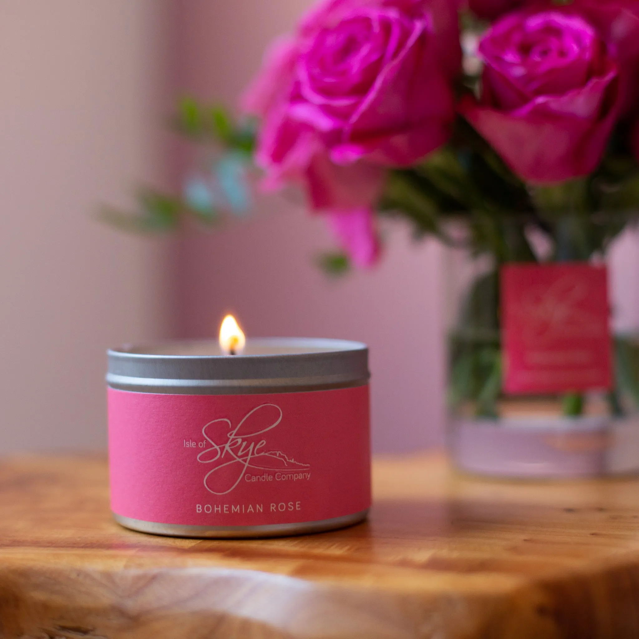 Rose & Amber Travel Container