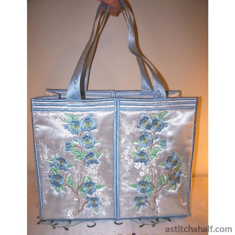 Royal Blossoms Tote Bag