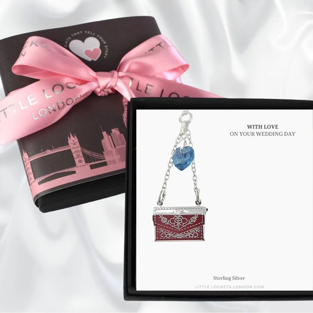 Secret Message Wedding Bouquet Charm