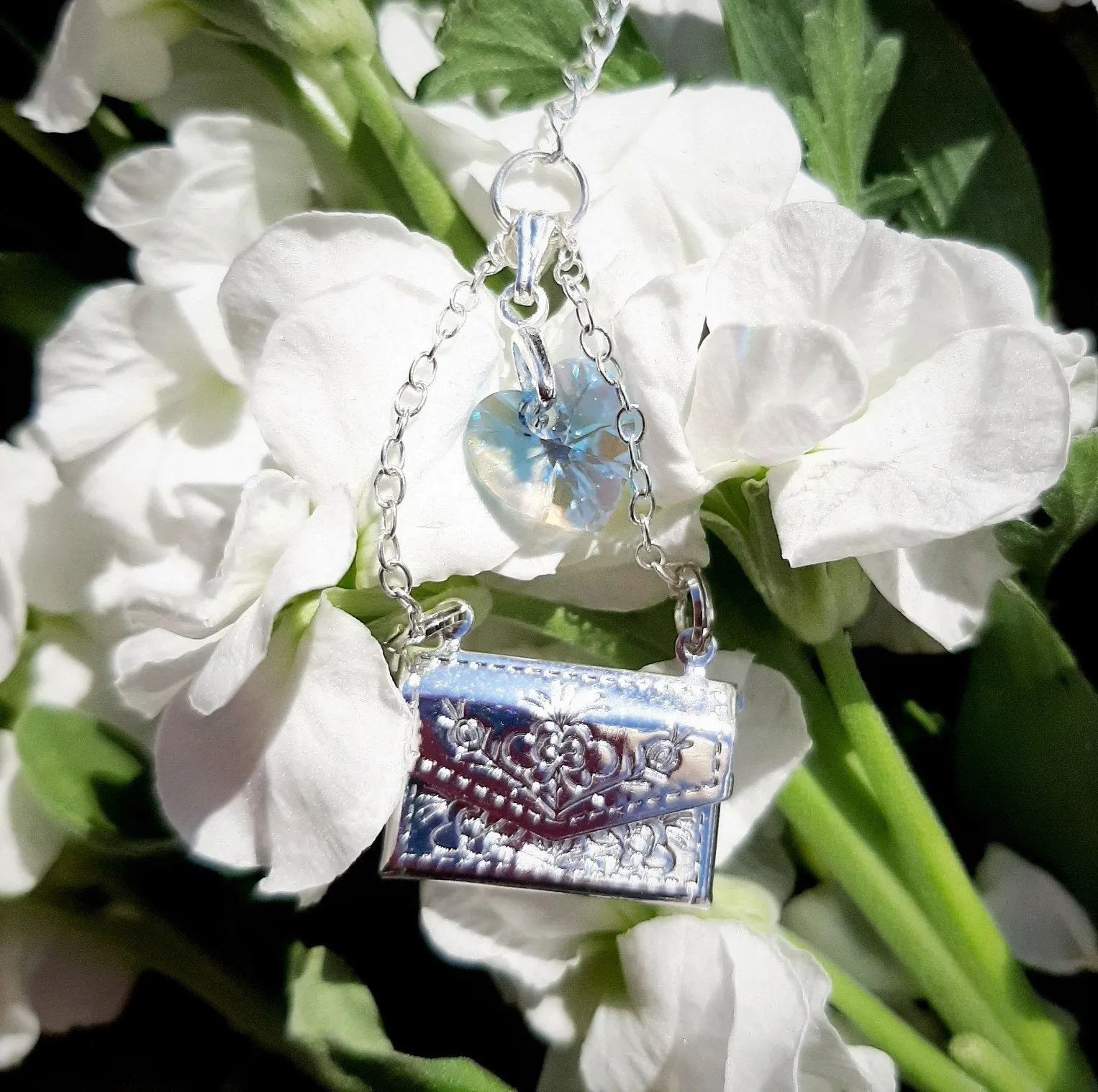Secret Message Wedding Bouquet Charm