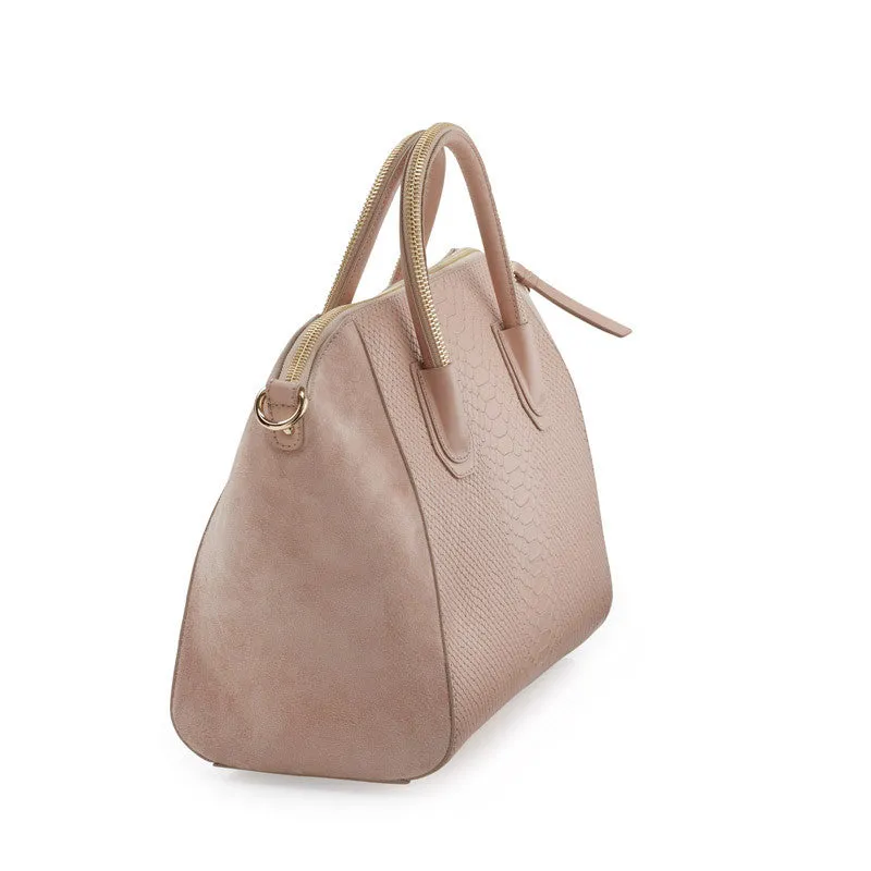 Serpent powder gold bag