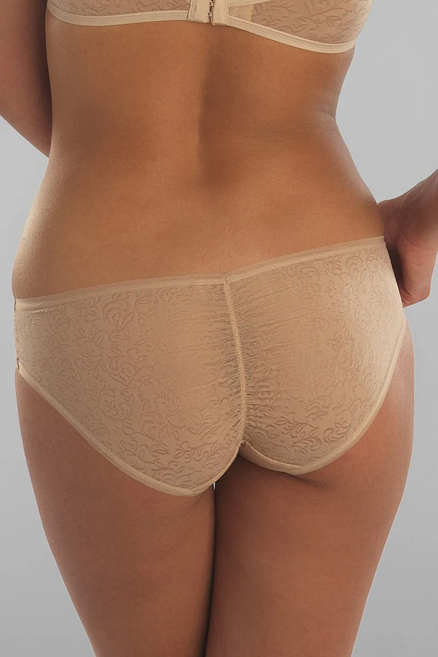 Sheer Jacquard Bikini