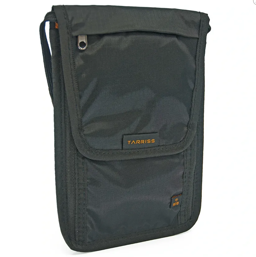 Tarriss Anti-theft Neck Wallet with RFID Protection- $24.99