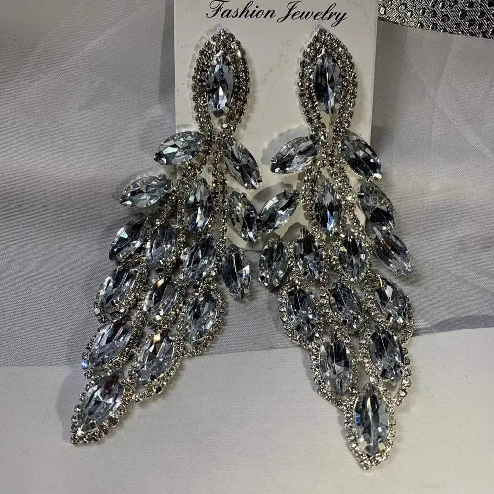 TEEK - Big Drop Dinner Earrings