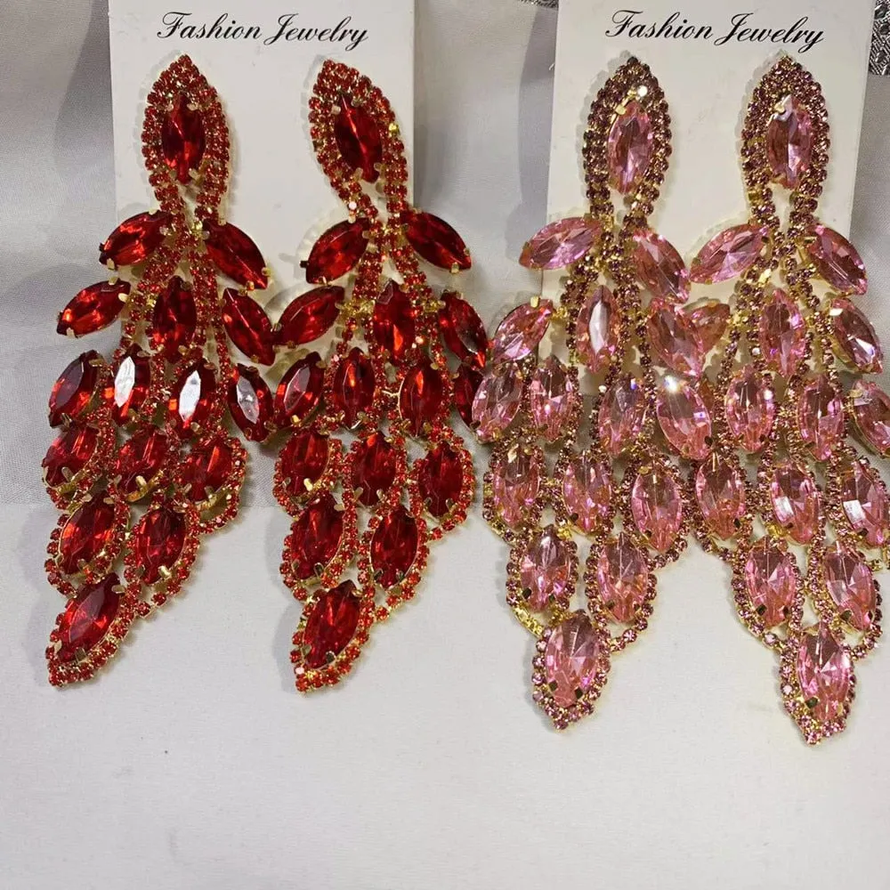 TEEK - Big Drop Dinner Earrings