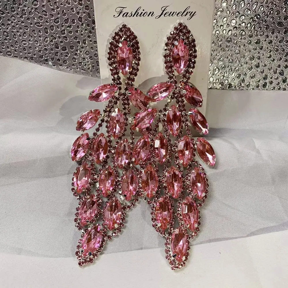 TEEK - Big Drop Dinner Earrings
