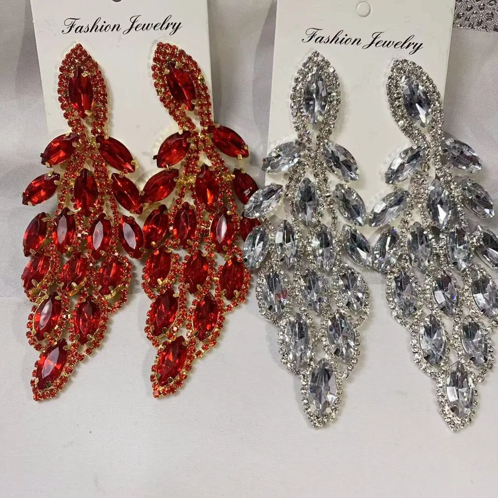 TEEK - Big Drop Dinner Earrings