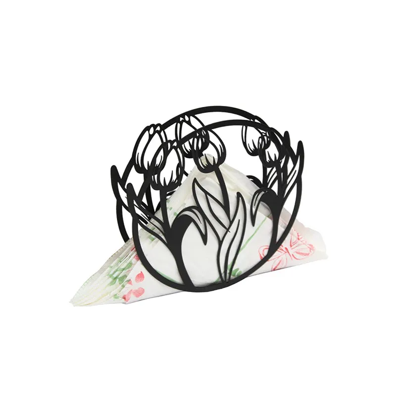 Tulip Clave Napkin Holder - Set Of Two