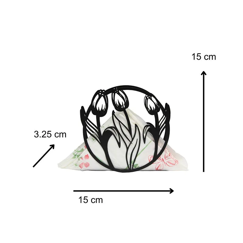 Tulip Clave Napkin Holder - Set Of Two