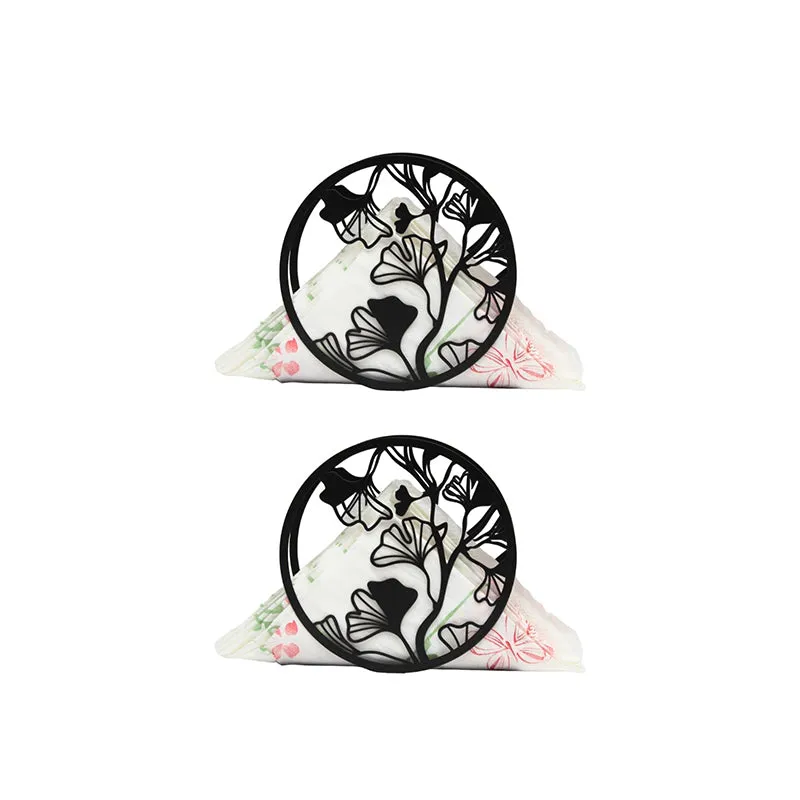 Tulip Clave Napkin Holder - Set Of Two