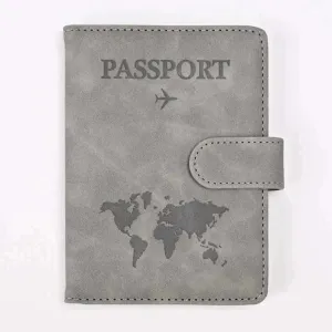 Unisex RFID Travel Passport Wallet - Secure & Stylish Cover - PPC003