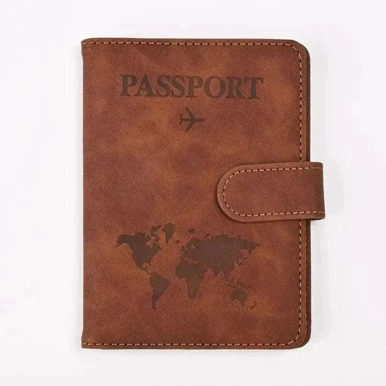 Unisex RFID Travel Passport Wallet - Secure & Stylish Cover - PPC003
