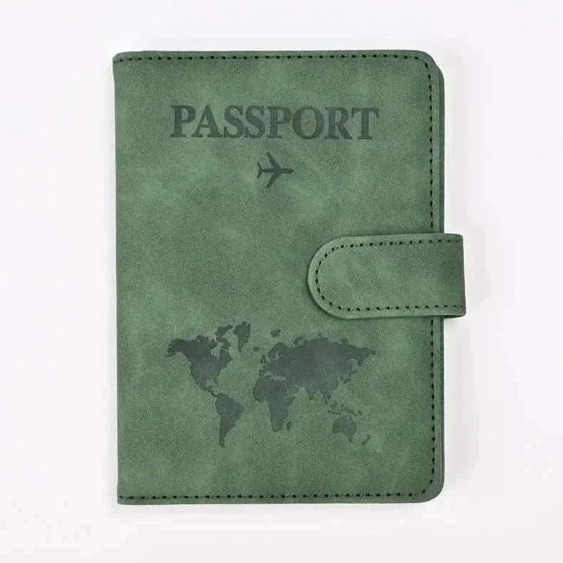 Unisex RFID Travel Passport Wallet - Secure & Stylish Cover - PPC003