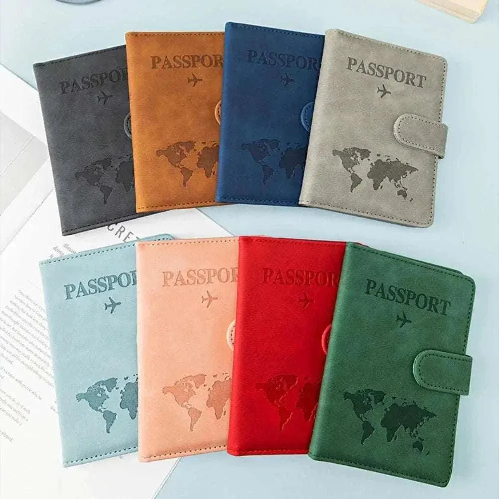 Unisex RFID Travel Passport Wallet - Secure & Stylish Cover - PPC003