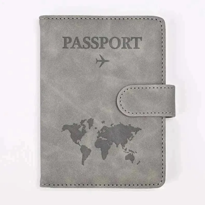 Unisex RFID Travel Passport Wallet - Secure & Stylish Cover - PPC003