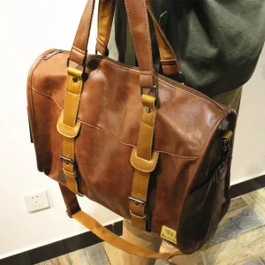 Vvsha  Christmas Gift Faux Leather Travel Bag