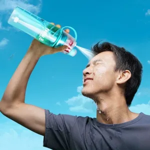 Water Bottle with Squirt Top