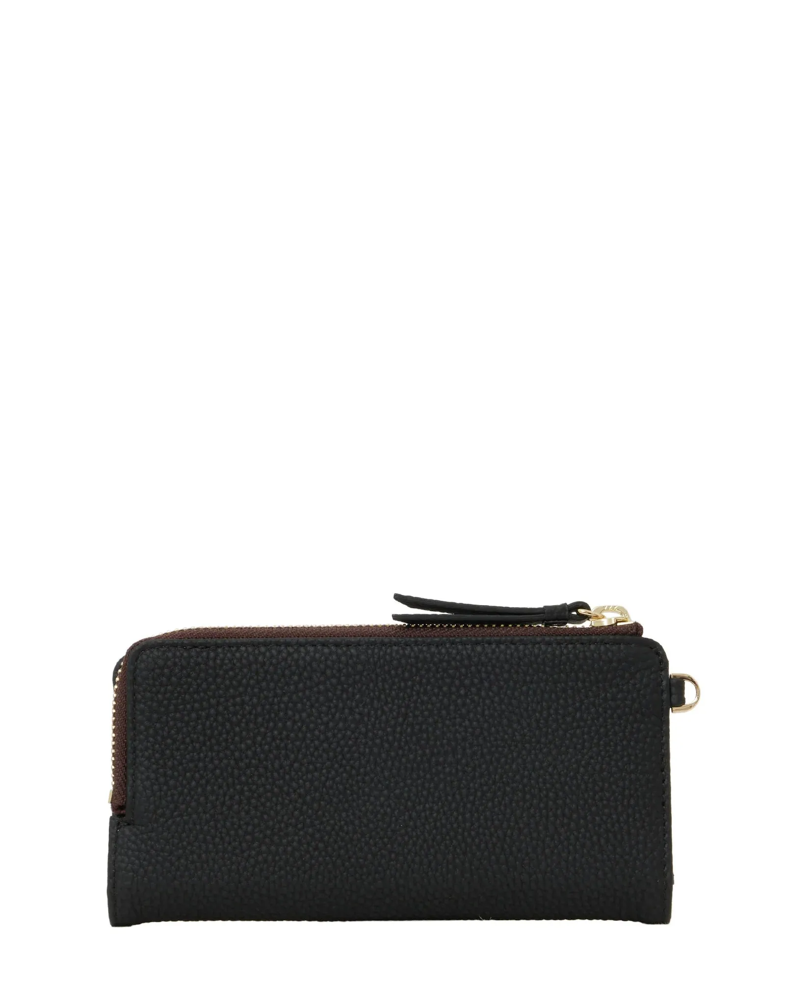 Willa Wallet | Black   Croc